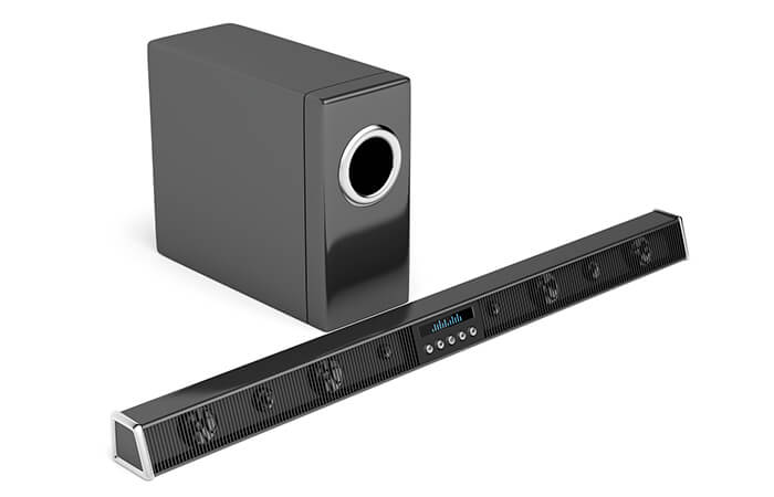 Soundbar mit Subwoofer