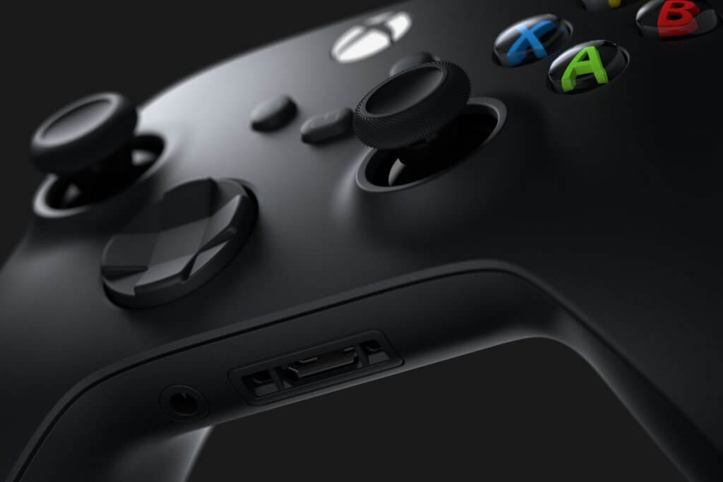 Xbox Controller Close-Up