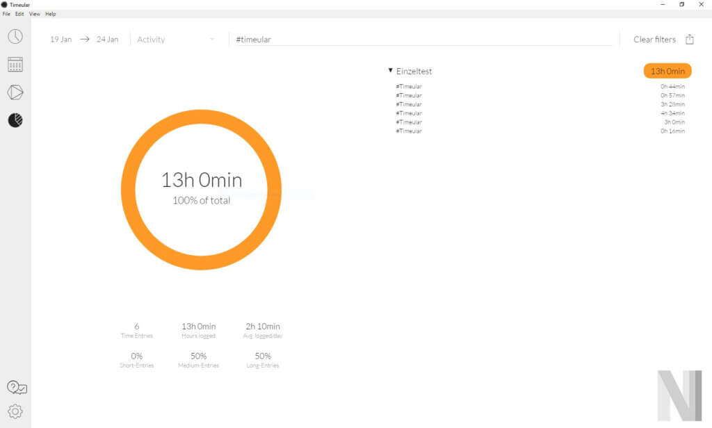 Die Filtermoeglichkeiten in der Weboberflaeche 