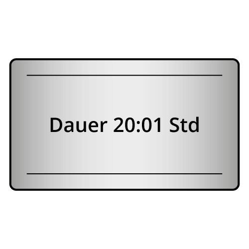 Restzeitanzeige